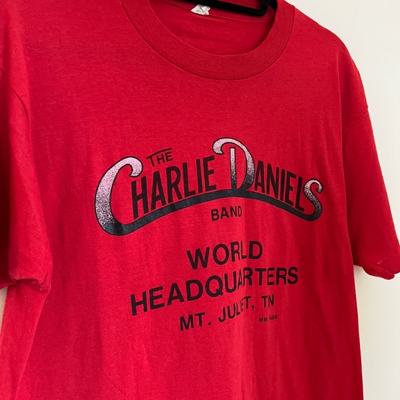 Vintage Charlie Daniels single stitch tee shirt - Picture 2 of 5